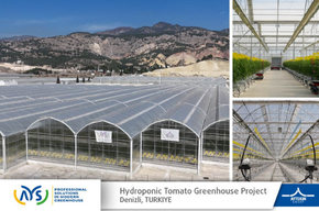 Рейсаш Холдинг завершил строительство высокотехнологичной томатной теплицы с геотермальным отоплением в Денизли