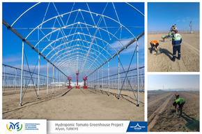   В Афьоне запущен проект высокотехнологичной теплицы.